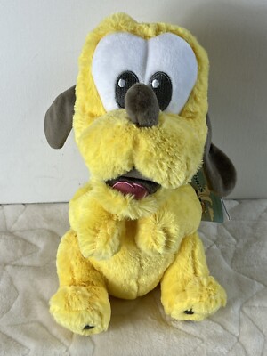 Disney Babies Baby Pluto 10  Plush Hong Kong Disney Land Resort Stuffed Dog Toy