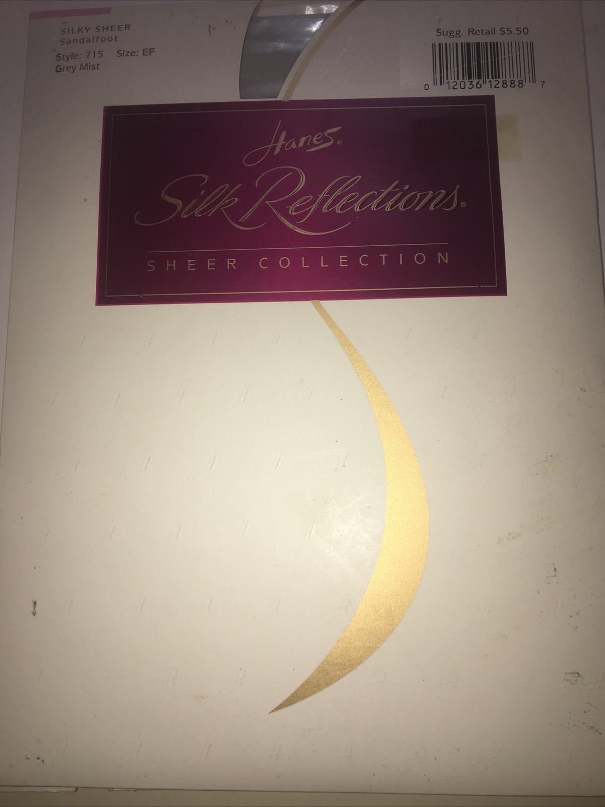 Колготки Vintage Hanes Silk Reflections 