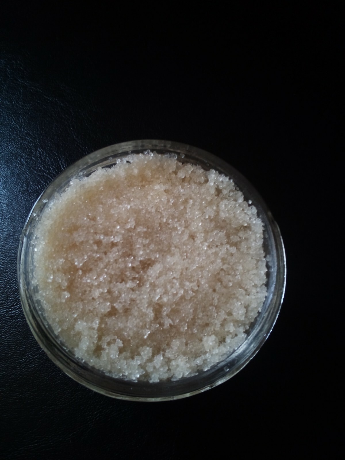 Sugar scrub, lemon scent, exfoliate, skin softner, hydrating, 4 oz jar