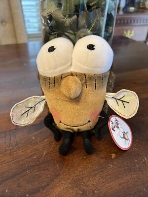 Scholastic FLY GUY 7  Plush New W Tags! Tedd Arnold 2010 Insect Fly Bug Stuffed
