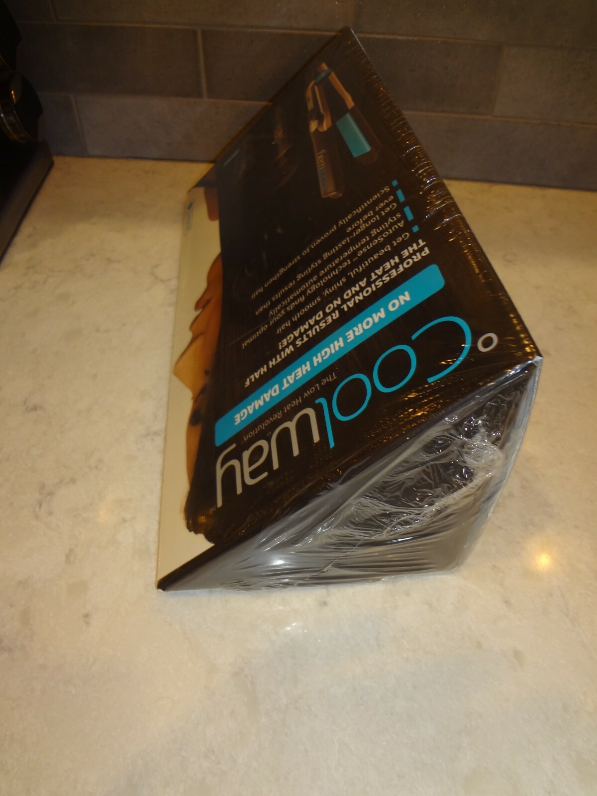 Coolway Pro Starter Kit Flat Iron Styling Kit w/Boost Cream and Transform Spray