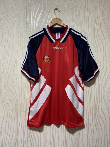 ウェア SFA Scotland 1994/1995 Training Shirt 1994 95 Scotland Training Shirt M Umbro – Football Finery