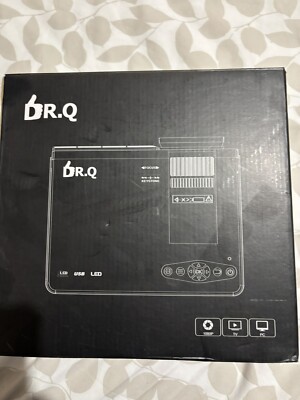 DR.Q HI-04 1800 1080P HDHome Projector - White