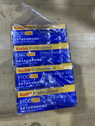 Kodak Ektachrome Pro Pack E100SW 120mm 20 ROLLS! cold stored NOS