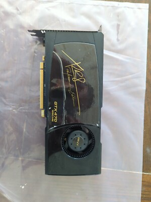 PNY XLR8 GEFORCE GTX 470 1280MB Mini HDMI Dual DVI Video Card MW4E2 Nvidia 