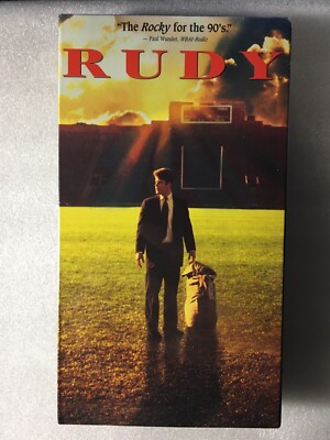 Rudy (VHS, 1994 Columbia Tri-Star) NEW & SEALED