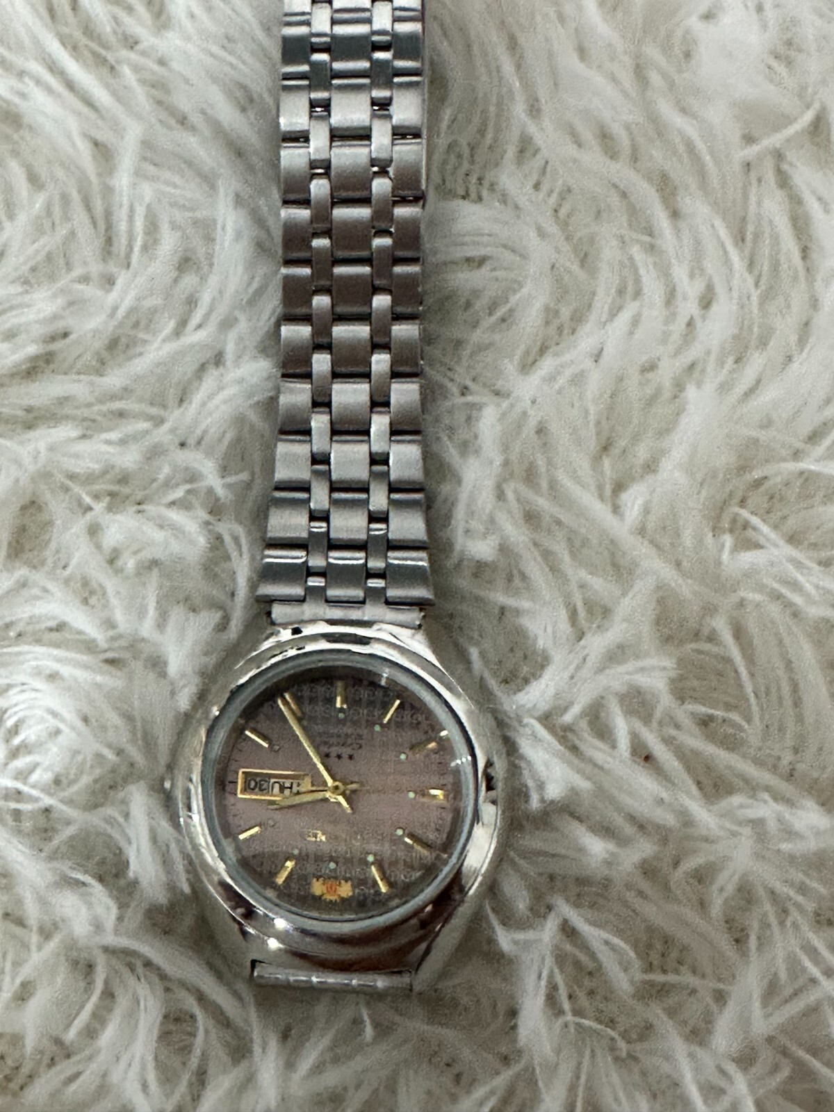 Pre-owned Orient Tristar Ladies Mechanical Watch Bronze Dial Nq07006p Made In Japan