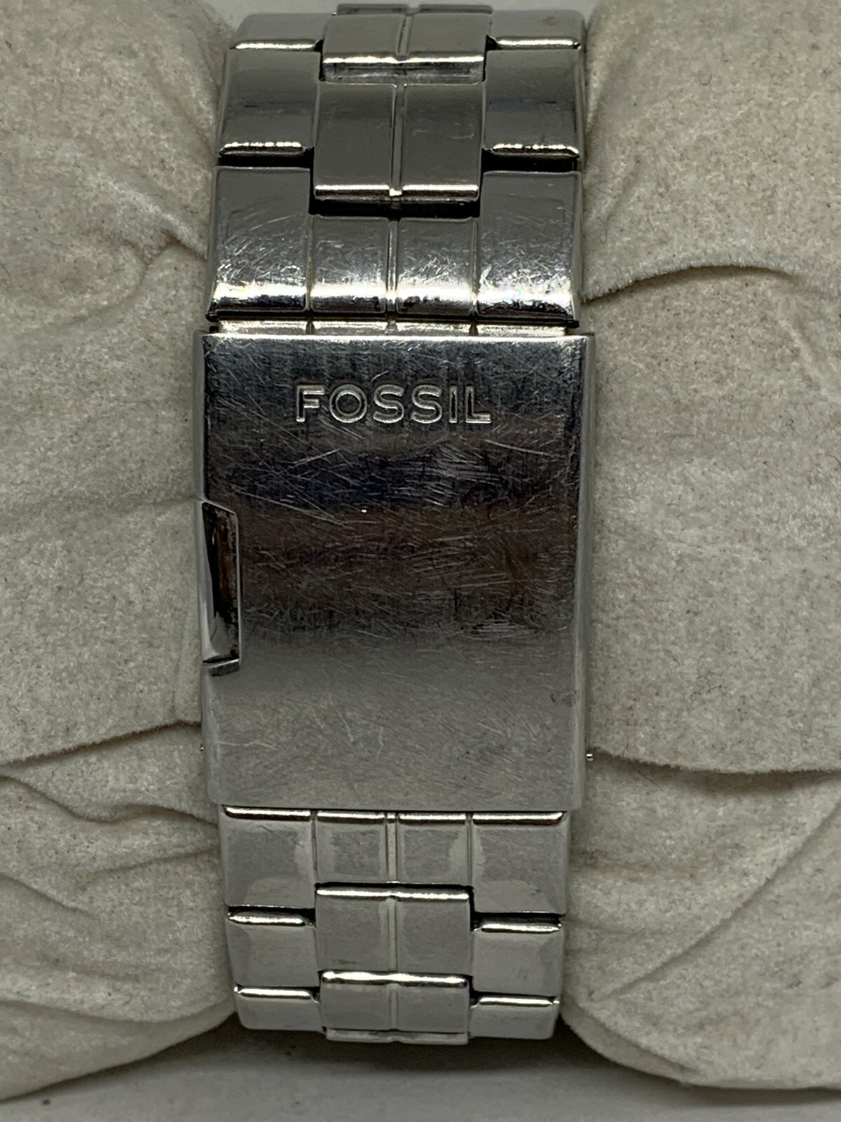 Fossil Fs4382 Men's Watch Stainless steel Silver Analog Dail Wrist
