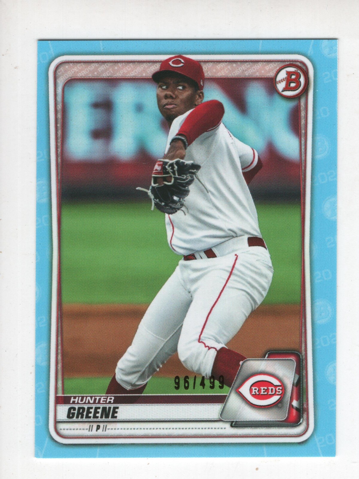 【4枚限定】 直書き toppsbowman HUNTER GREENE 4枚限定】 直書き toppsbowman HUNTER GREENE