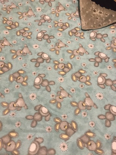 Super cute Baby Security Blanket great size bunnies great shower gift