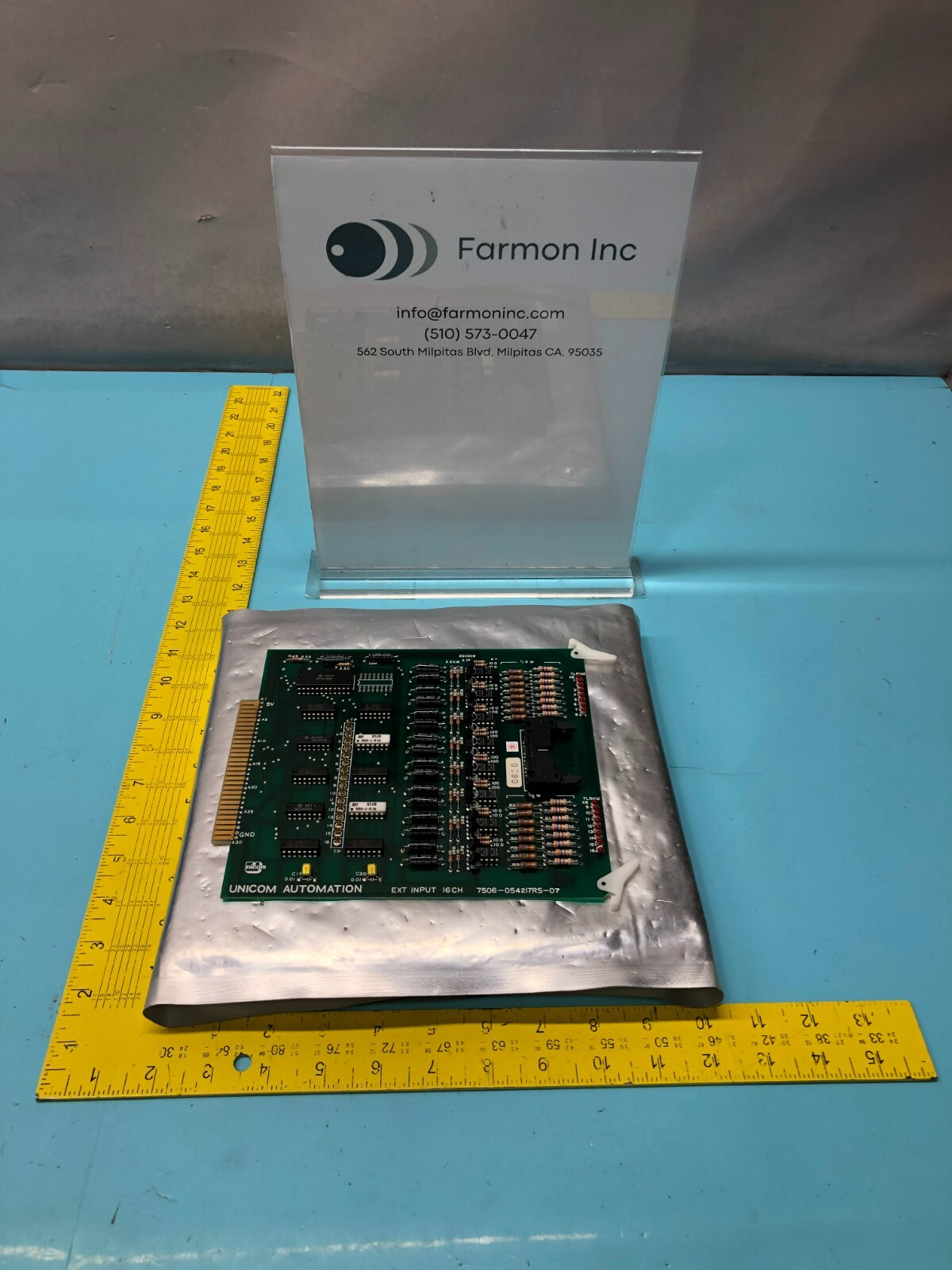 UNICOM 7506-054217RS-07 EXT INPUTE 16CH PCB ASSY,7506-054217RS-01, 151122