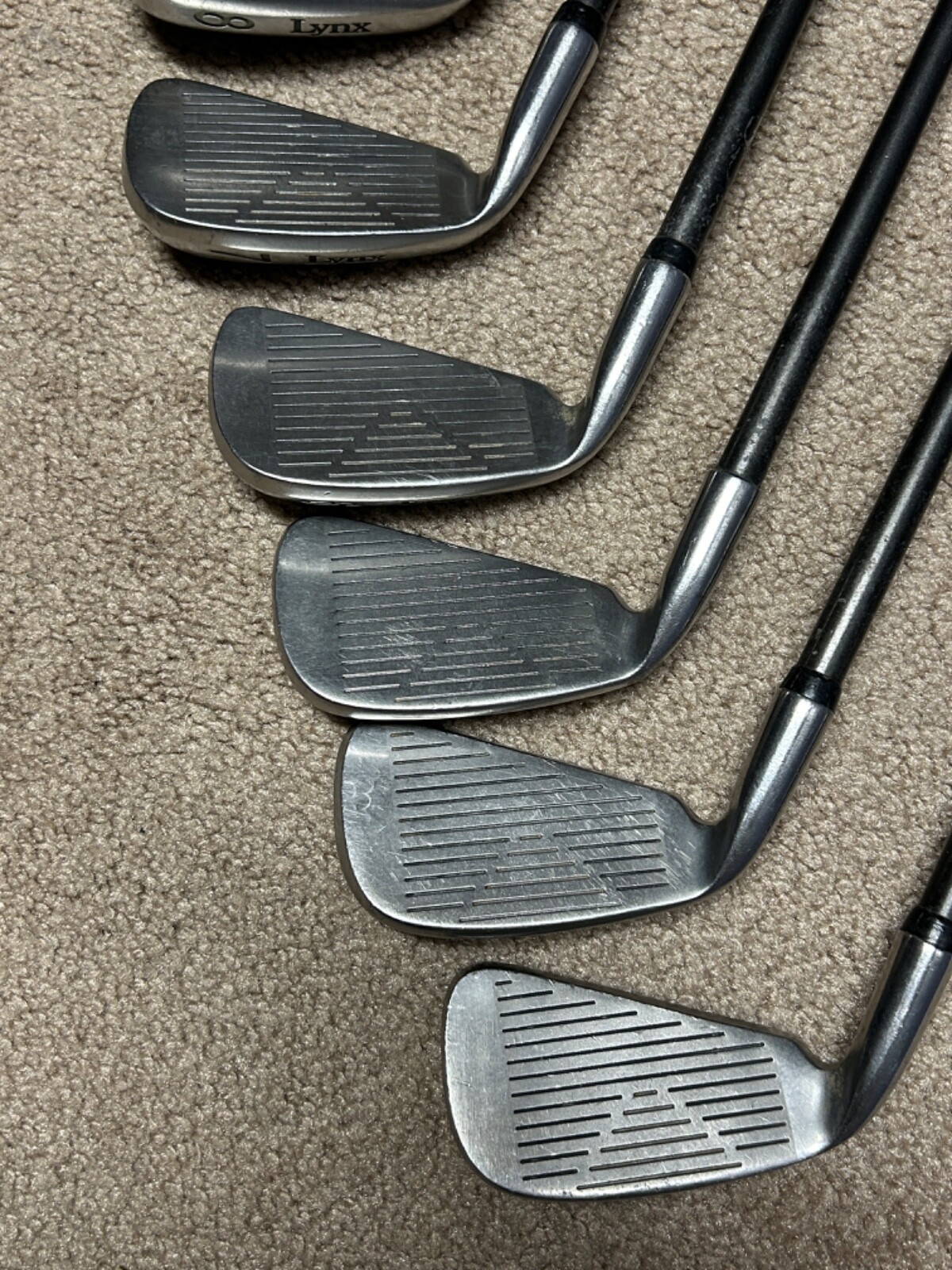 Lynx Lynx U.S.A Iron Set 2-PW Steel Shaft Nice Condition | eBay