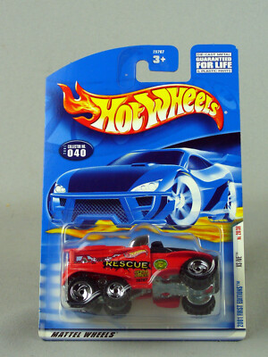 HOT WHEELS 2001 FIRST EDITIONS XS-IVE RED 28/36 COLLECTOR #040