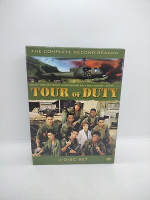 Tour of Duty The Complete Second Season 2 (DVD, 4-Disc Set) 