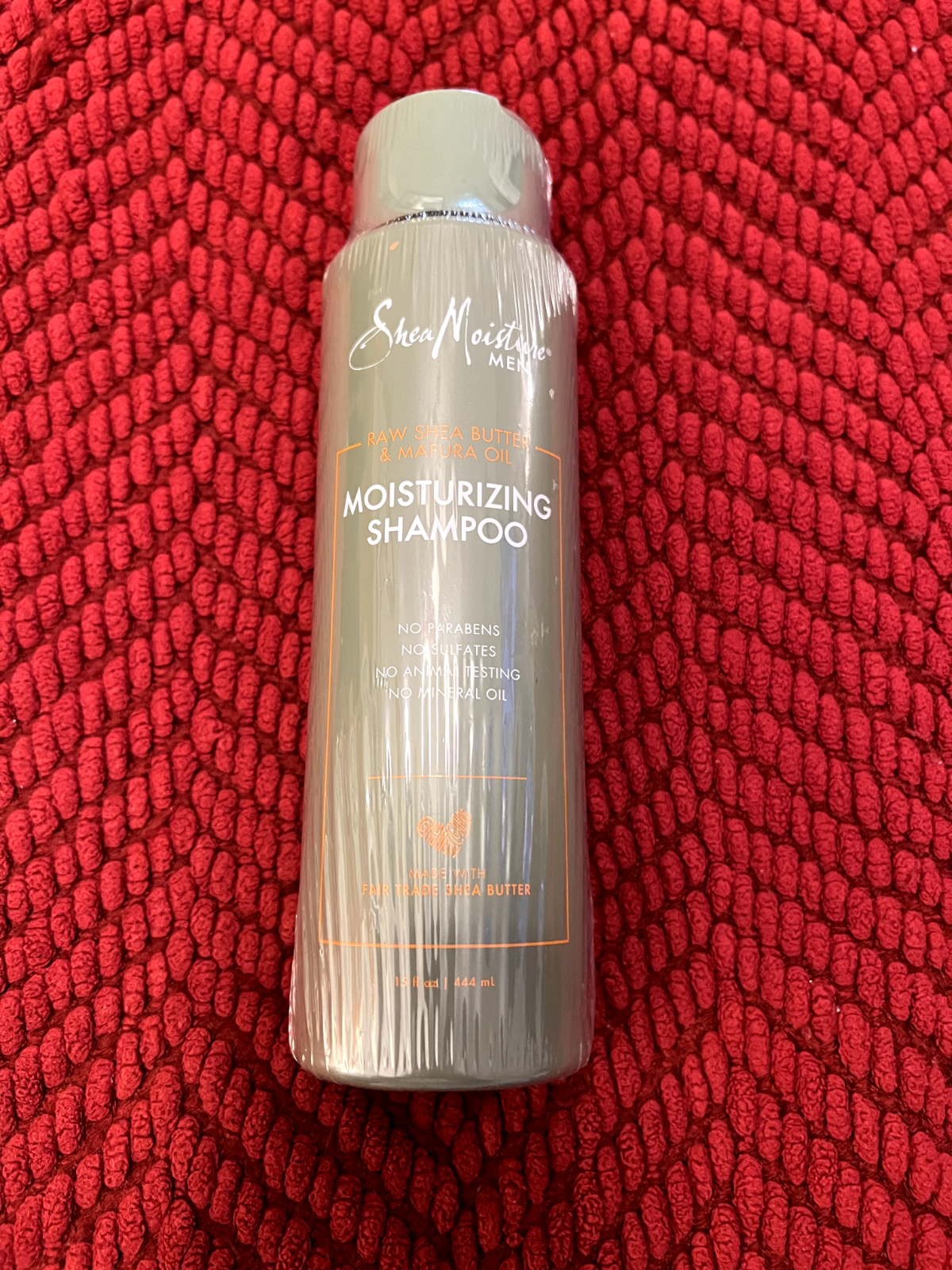 SHEA MOISTURE Men's Shea Refreshing Shampoo, 15 ounces