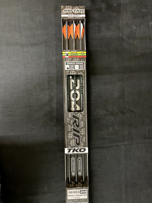 Victory RIP TKO Gamer V3 .003 300 .204 Hunting Arrow 6 Pack BRAND NEW