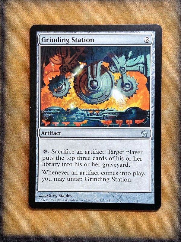 MTG Grinding Station 127/165 Uncommon Fifth Dawn NM | eBay