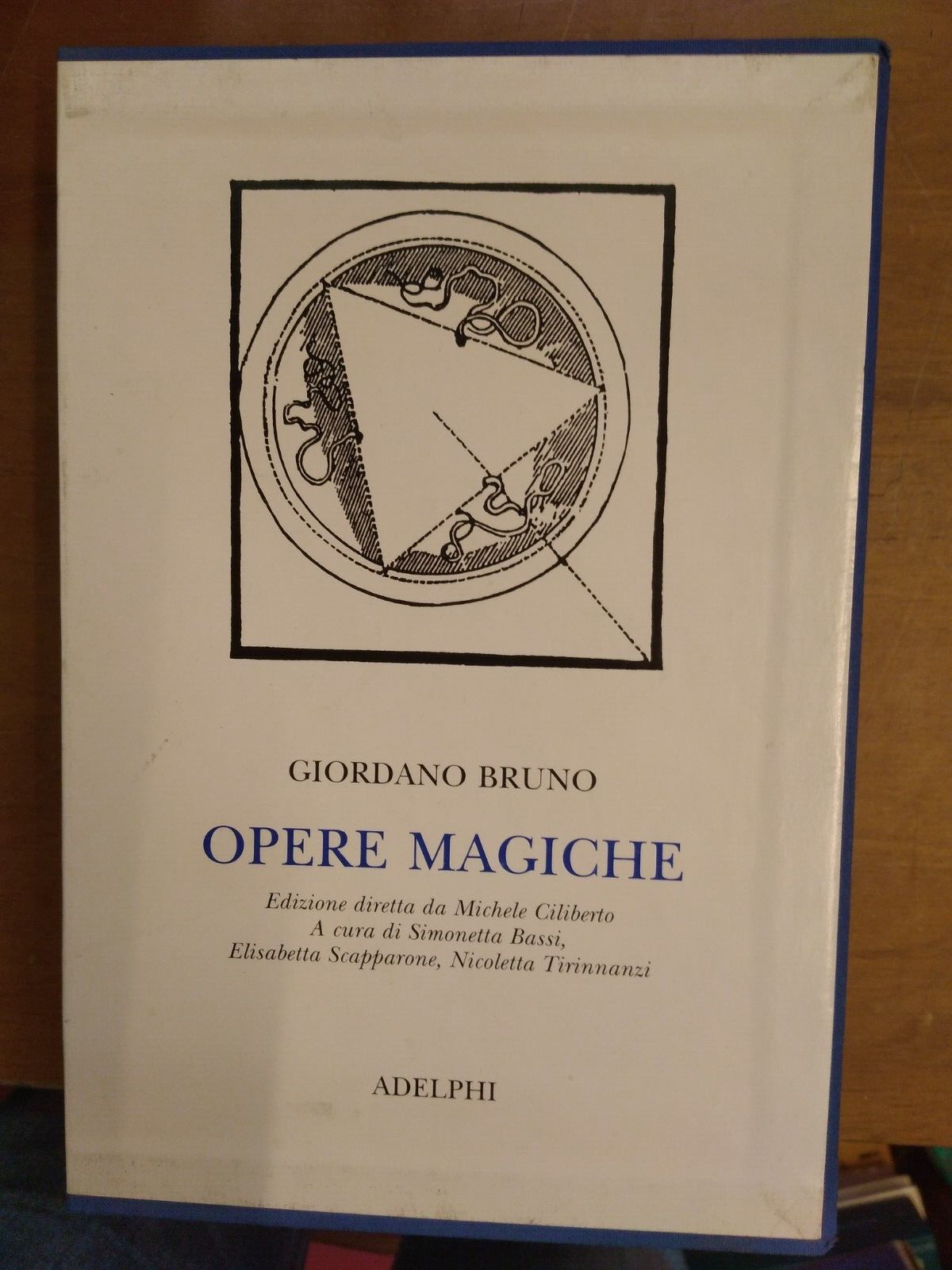 GIORDANO BRUNO- OPERE MAGICHE- ADELPHI 2000 | eBay