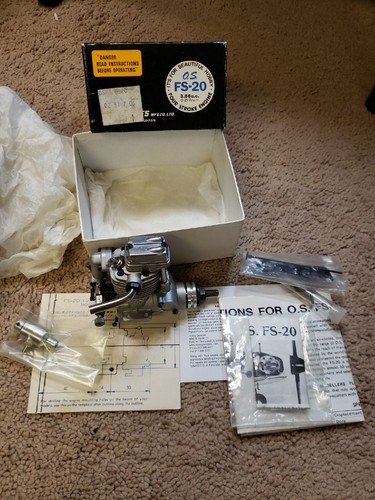OS FS-20 4サイクルエンジン OS Engine - OS FS-20 four stroke motor - New! GH | eBay