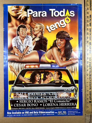 PARA TODAS TENGO 1990 Film-Mex Entertainment Original Vintage One Sheet Poster