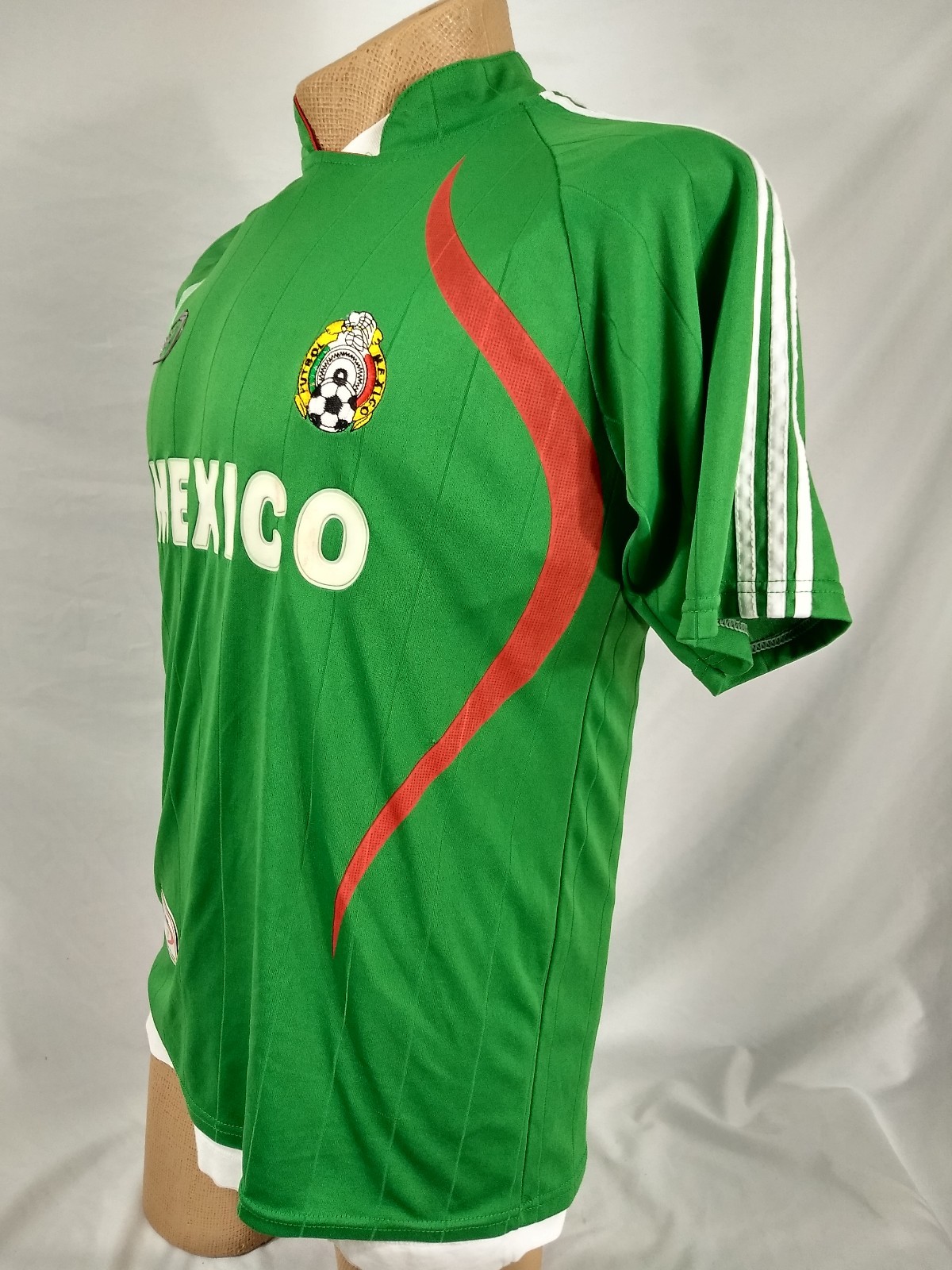 MEXICO Futbol Nacional Team FIFA World Cup Shirt Green Shirt Athletic XL Soccer