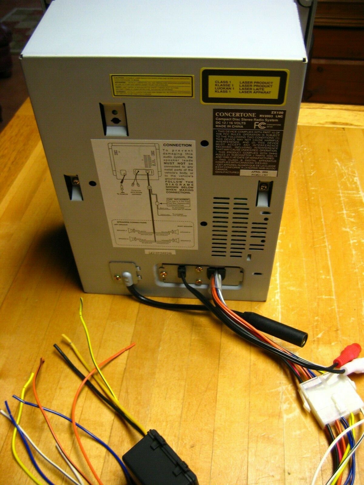 Concertone ZX100 with  Remote manual