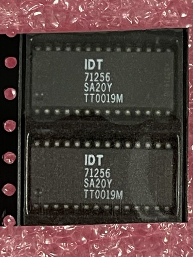 IDT71256SA20Y IC 32K X 8 SRAM 28-PIN SOJ IDT 20NS (LOT OF 2