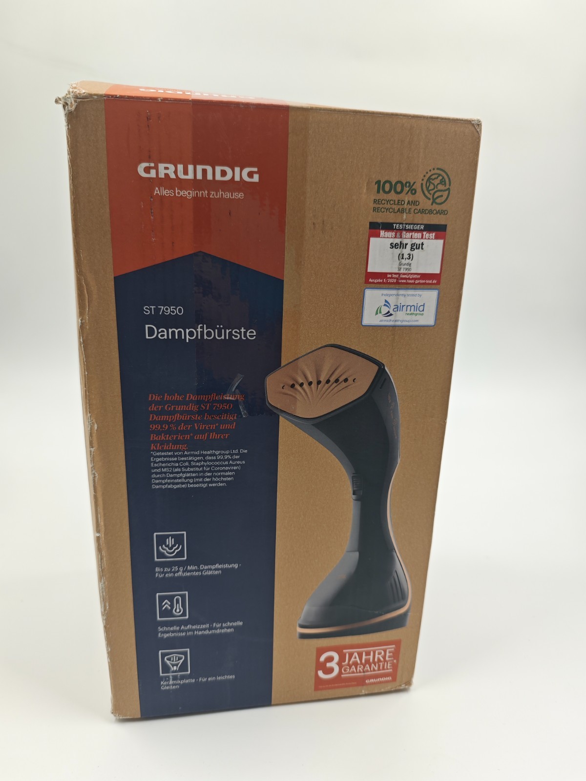 Grundig Garment Steamer ST7950 – Used EU Plug 220V