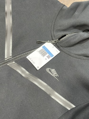 Pre-owned Nike Sportswear Tech Fleece Full-zip Hoodie And Paint Full Set In Black