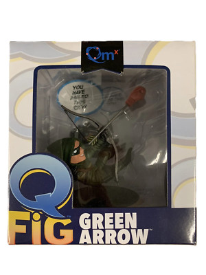Green Arrow ~ Q-Fig ~ 3  Vinyl Figure ~ Quantum Mechanix ~ DC Comics..13A