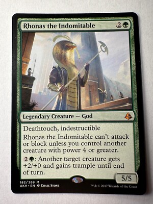Rhonas the Indomitable - Amonkhet Magic the Gathering MTG  Mythic Rare NM