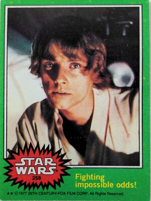 1977 TOPPS STAR WARS Trading Cards - Green Series 4 - U Pick