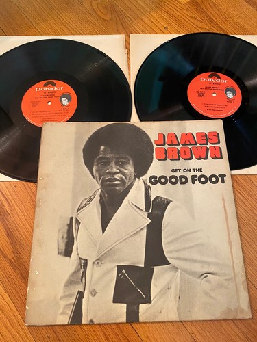 JAMES BROWN GET ON THE GOOD FOOT EX DOUBLE LP ORIG. 1972 POLYDOR FREE SHIP