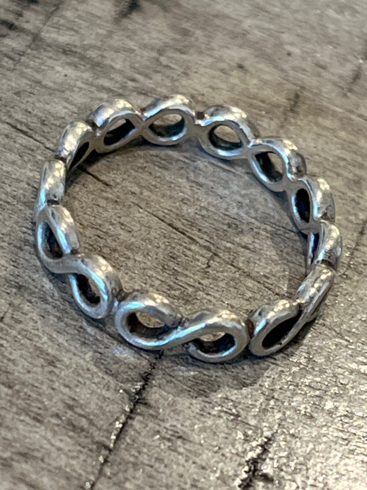 Genuine Pandora ALE sterling siver eternity infinity band s7