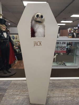 Rare Jack Nightmare Before Christmas Merry Christmas Ltd Edition 1224 Pcs Coffin