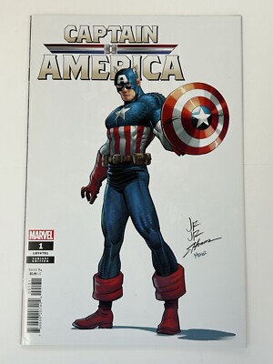 CAPTAIN AMERICA #1 NEAR MINT 2023 JOHN ROMITA VARIANT MARVEL COMICS b-326