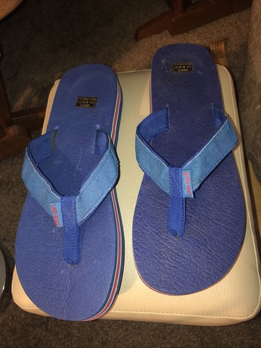 Cleats Thong Sandals 10-11m Laid Back Woven Straps Metal Spikes-guc