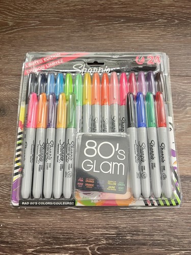 Fine Point Pack Of 24 Markers 80's Glam Set(31993pp)