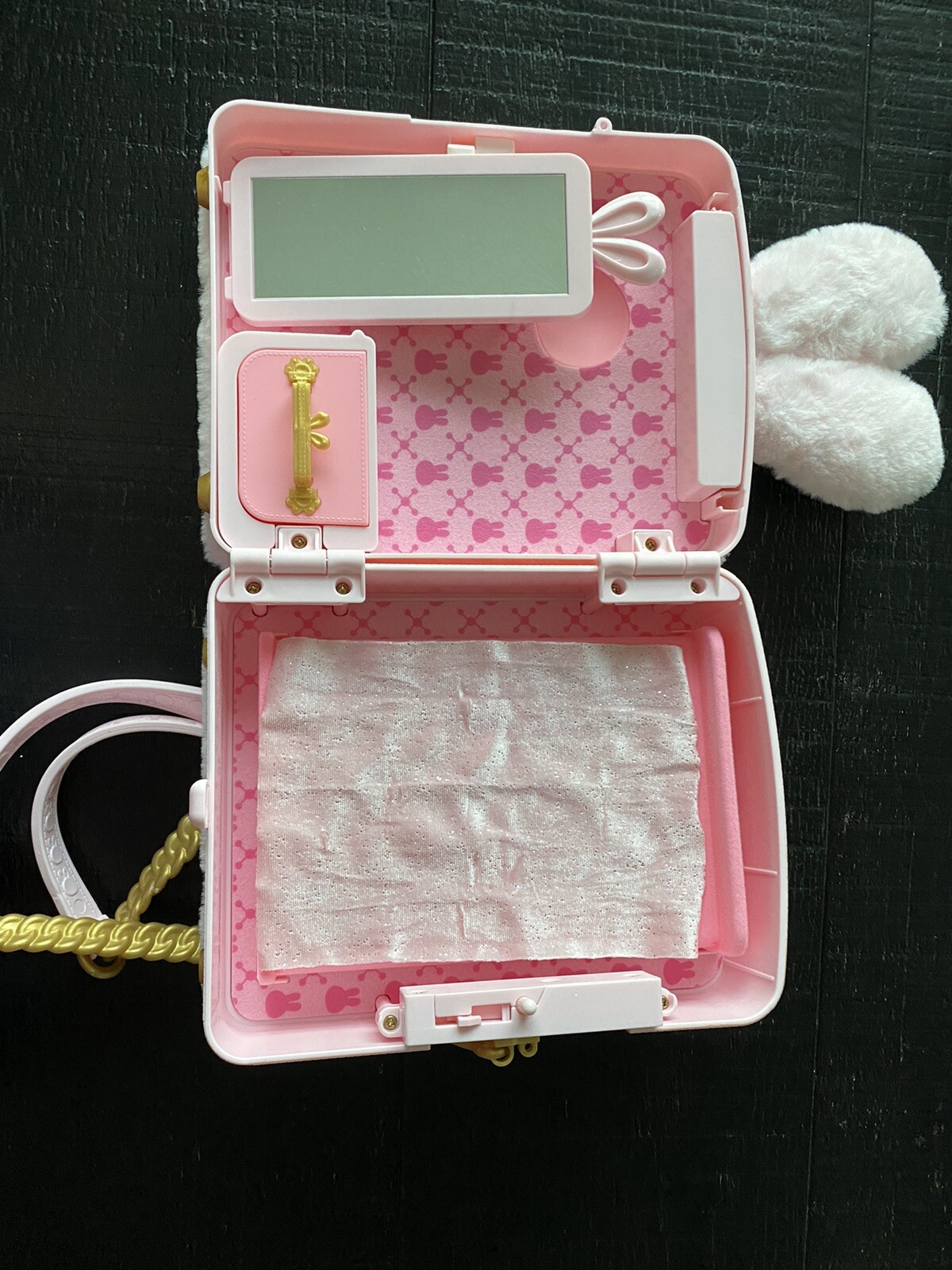 na na na surprise backpack pink bunny