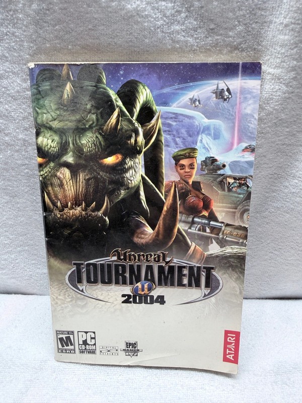 Unreal Tournament 2004 PC Computer Authentic Original Video Game 