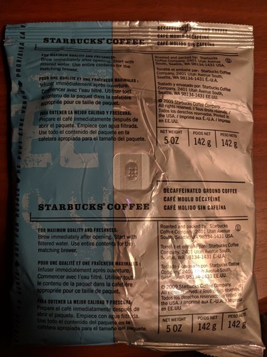 Starbucks Decaf Pike Place Ground Coffee 30 oz Best By Dec 19 2018 Still Great!