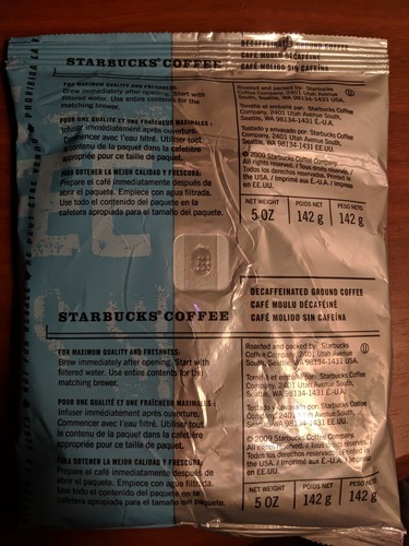 Starbucks Decaf Pike Place Ground Coffee 10 lbs Best By Dec 19 2018 Still Great!