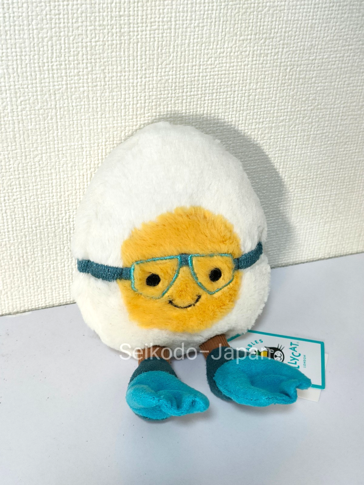  Amuseable Scuba Egg たまご　ぬいぐるみ Jellycat ジェリーキャット Amuseables Boiled Egg Scuba