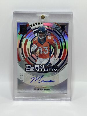 2023 PANINI DONRUSS ELITE TURN OF THE CENTURY # TC-MMI MARVIN MIMS RC AUTO /249