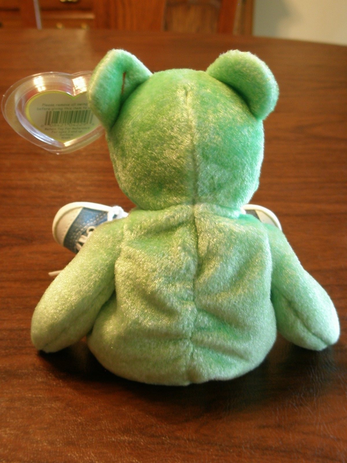 MWMT Ty Beanie Baby KICKS The Bear NEW RETIRED 1998 Plush Toy - RARE GASPORT Tag