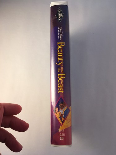 Disney Black Diamond The Classics Beauty and the Beast VHS 1325