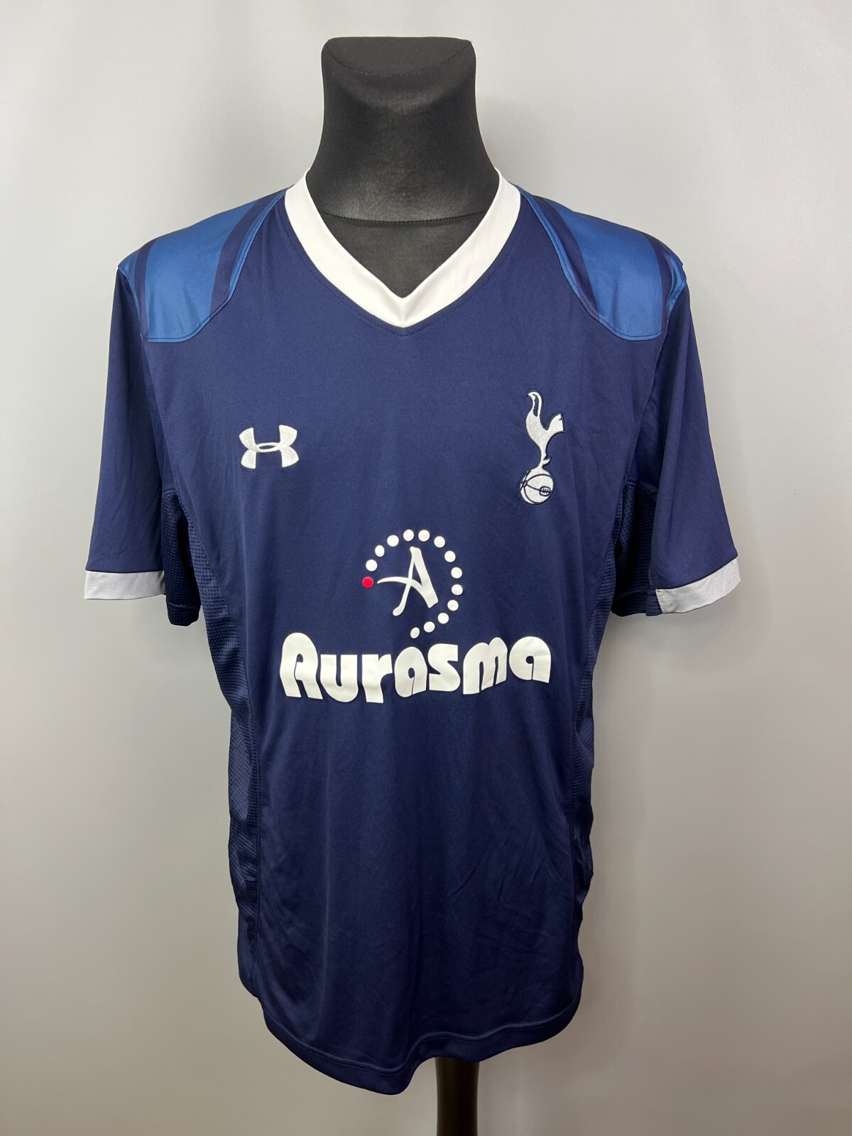 TOTTENHAM HOTSPUR 2012 2013 AWAY SHIRT UNDER ARMOR FOOTBALL