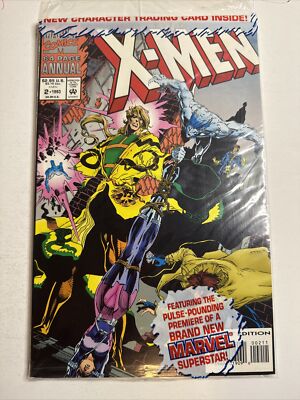 X-Men Annual #2: Polybagged W/Card, Marvel 1993 NM