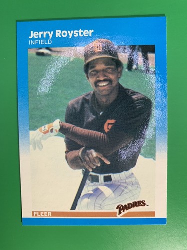 1987 Fleer Glossy Jerry Royster #428 San Diego Padres | eBay 1987 Fleer Glossy Jerry Royster #428 San Diego Padres | eBay