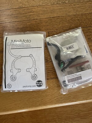 2 - PAUL Components Minimoto Short Pull Mini V Brake Calipers Black, New-In-Pack